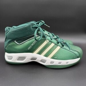 Adidas Pro Model Basketball shoes Size 19 Green White